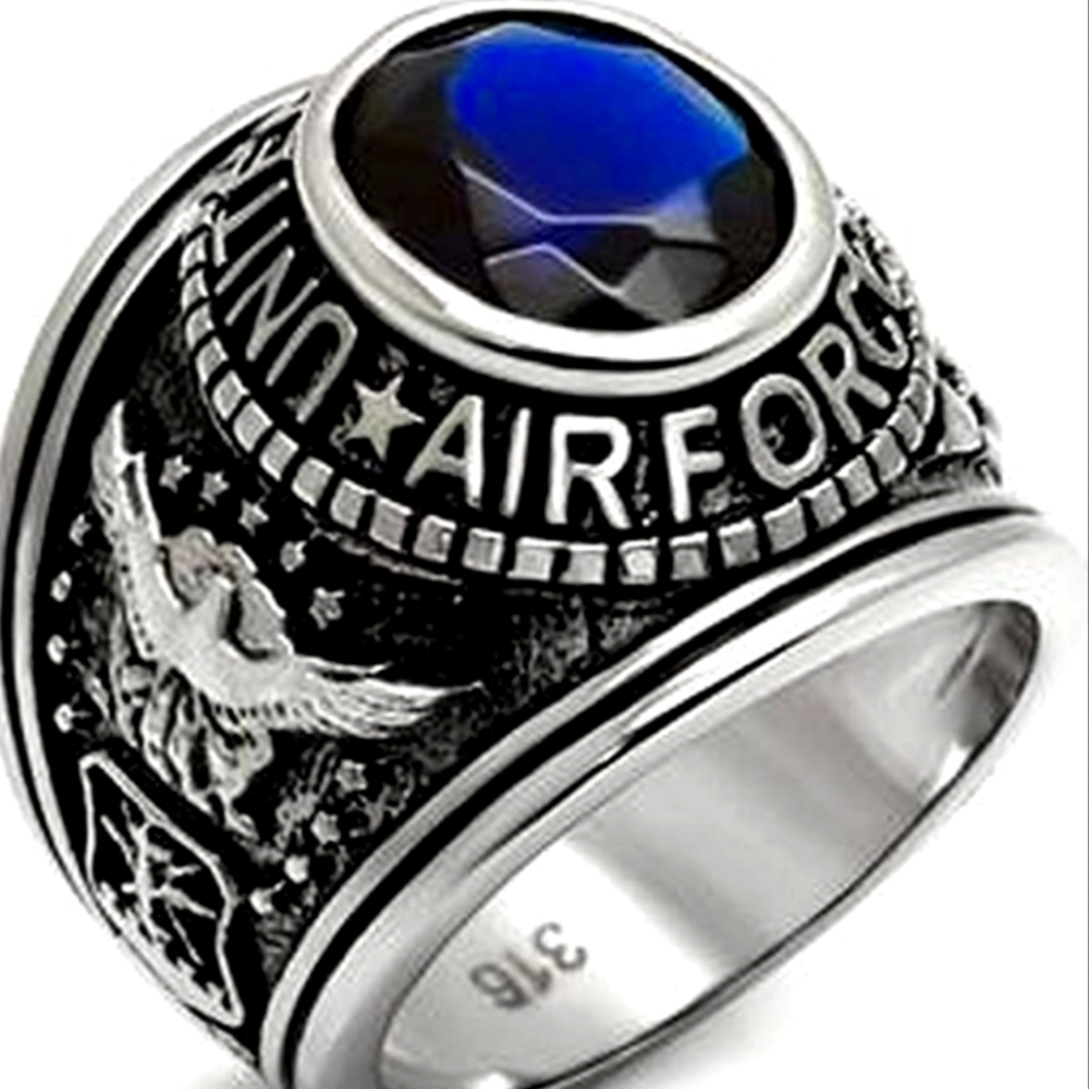 United States Air force ring are usually 8-12 available.PLEASE ask if available
